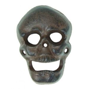 😀 3 for $20 NWT Cast Iron Skull Bottle Opener